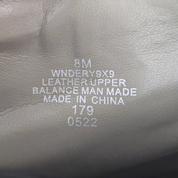 Nine West 9x9 Wndery Leather‎ Block Heel Booties Women's 8M Taupe NWOB - Picture 8 of 9